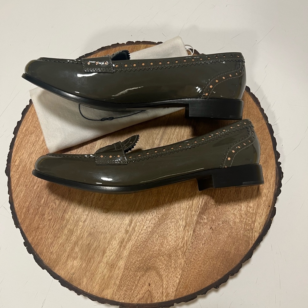 Prada Patent Leather Loafers - Picture 5 of 6